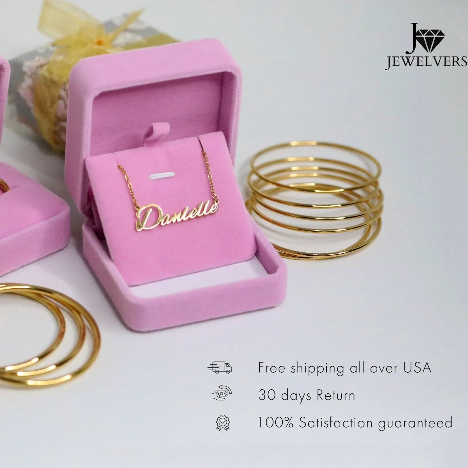 18K Gold-Filled Evil Eye Earrings