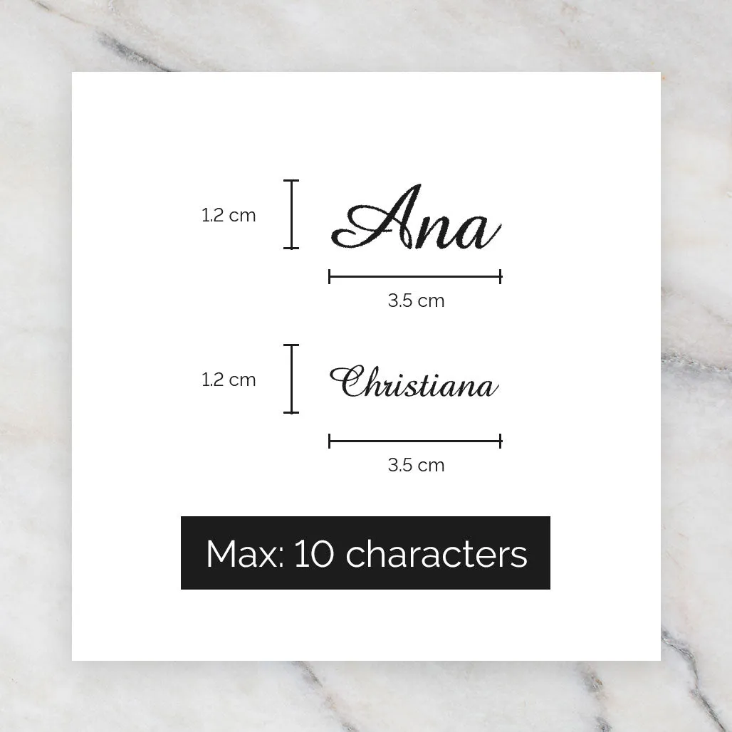 18k Gold Personalized Name 18k Gold (Full Filled) Diamond Necklace