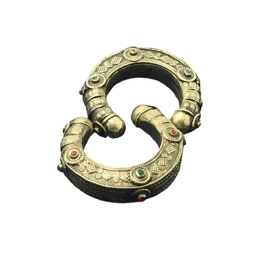 Antique Boho Tribal Cuff Bracelet