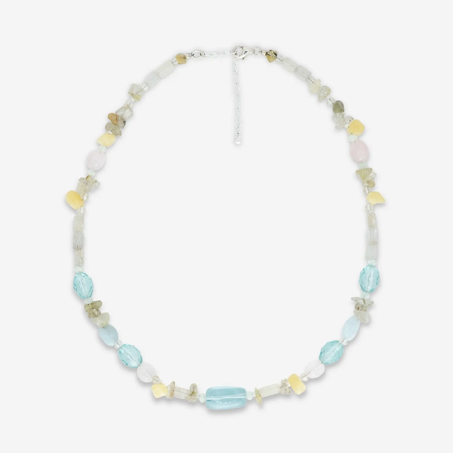Balance Gemstone Beaded Necklace