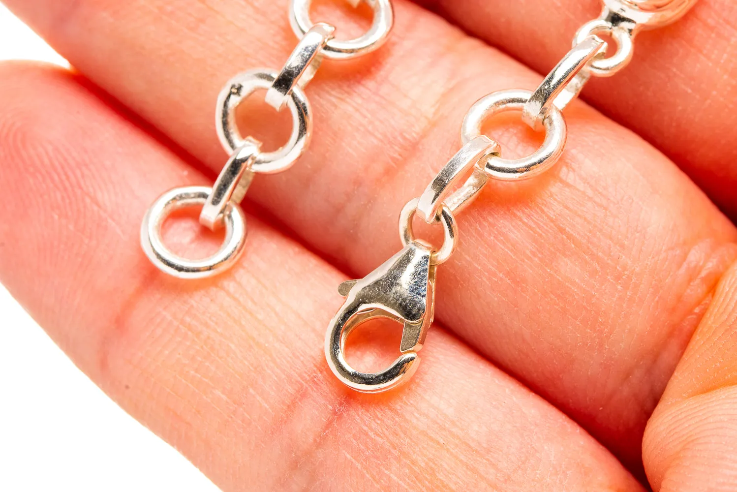 Baltic Amber Bracelet 6 1/2 To 8 1/2" (925 Sterling Silver) BR876368