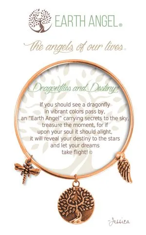 Earth Angel Charm Bracelet ~ Achievement & Inspiration