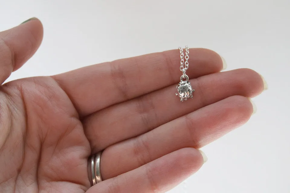Ladybug BFF Necklace (Sold Singly) | Best Friend Charm Necklace | BFF Ladybug Jewelry
