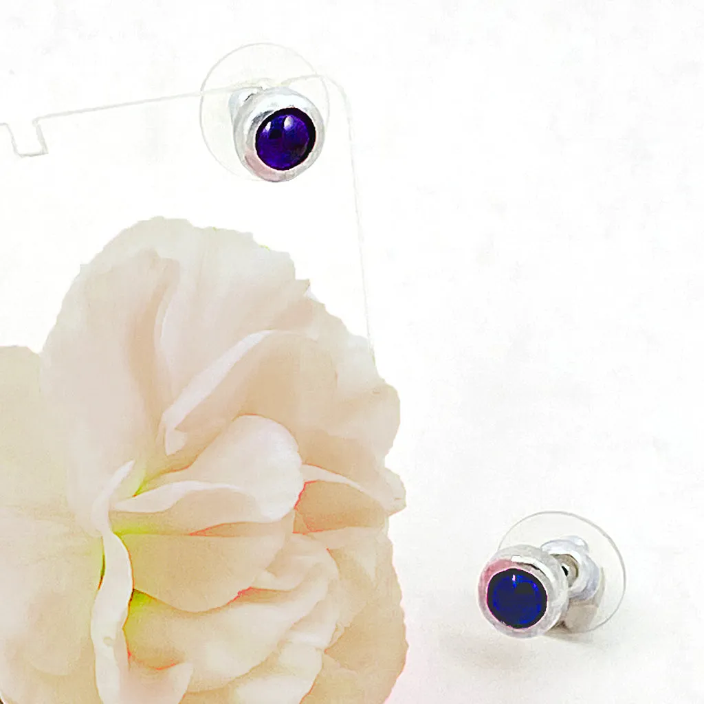 Lapis Lazuli Post earrings
