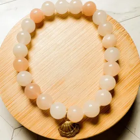 Mala: Pink Aventurine Beaded Mala Bracelet