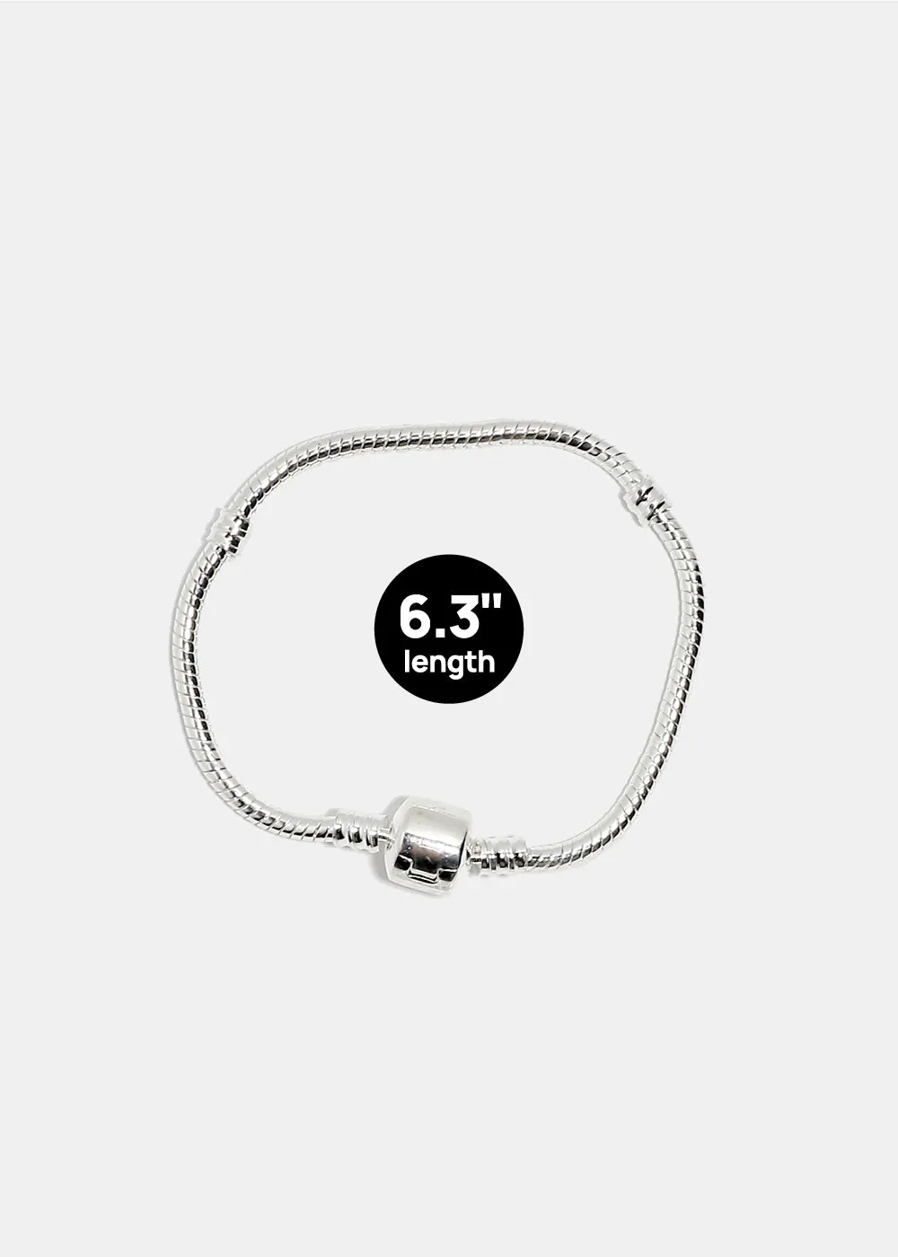 Miss A Bead Charm Bracelet - Plain Clasp