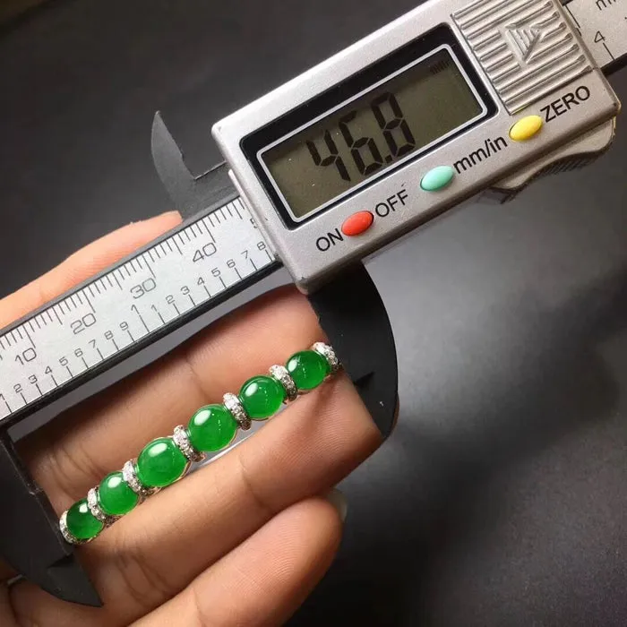 Natural Jade Bracelet Jadeite Bracelet NBT79
