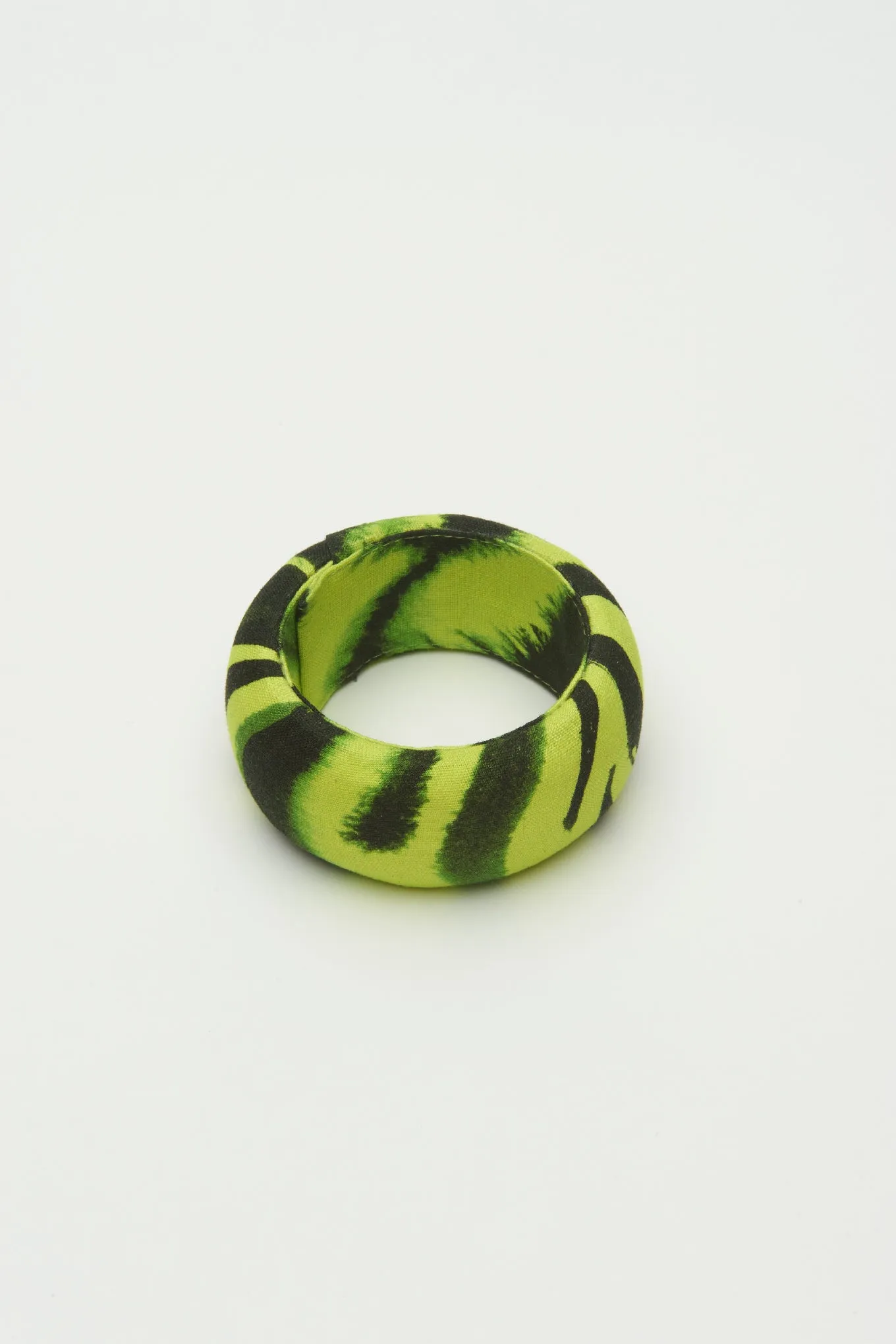 Neon Zebra Wide Bracelet