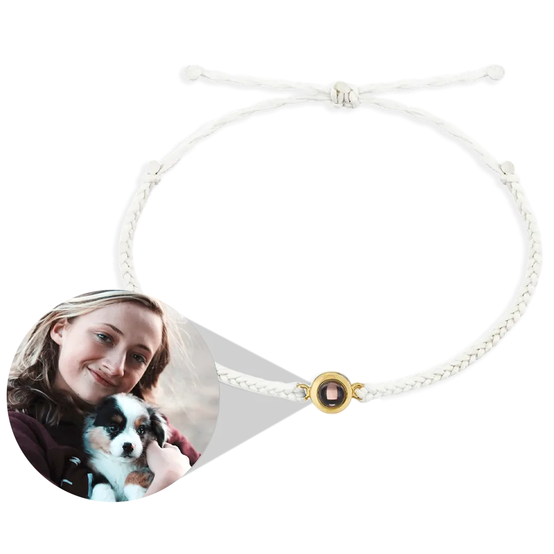 Personalized Adjustable Photo Bracelet
