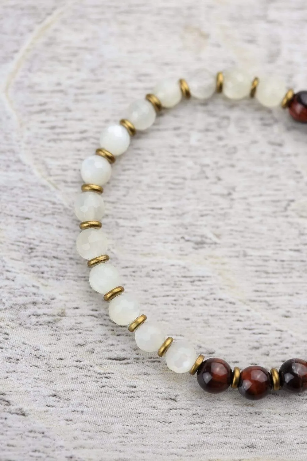Tiger Eye Power Wrist Mala